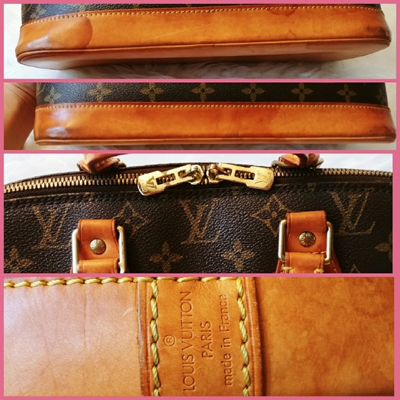 🎉authentic Louis Vuitton Alma with key n 4 twilly - Picture 7 of 7